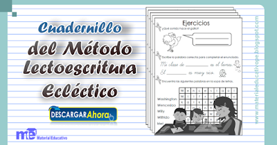 Cuadernillo del Método Lectoescritura Ecléctico