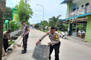 HUT ke-77 Bhayangkara, Polsek Sei Beduk Gelar Baksos Religi dan Salurkan Bantuan Sosial