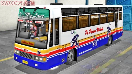 Livery Bus Jadul Purwo Widodo