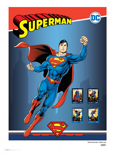 2020 CTT Correios de Portugal : Superman Collector Sheet