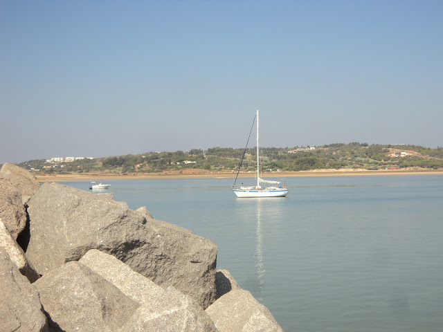 Outer anchorage in Alvor
