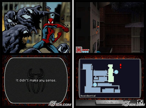 Spider Man Web of Shadows DS ROM - isoroms.com
