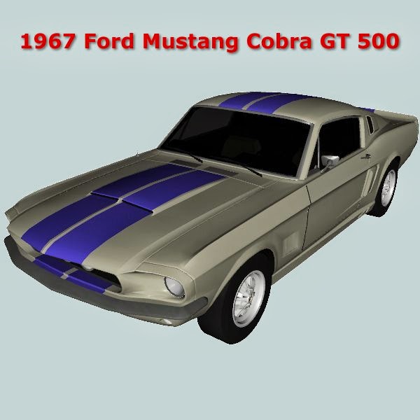 My Sims 3 Blog  1967 Ford Mustang Cobra GT 500 by Carlos