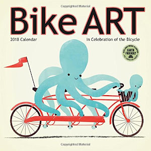 Bike Art 2018 Mini Wall Calendar: In Celebration of the Bicycle