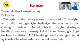 Kanser - Temel Fıkraları - Komikler Burada