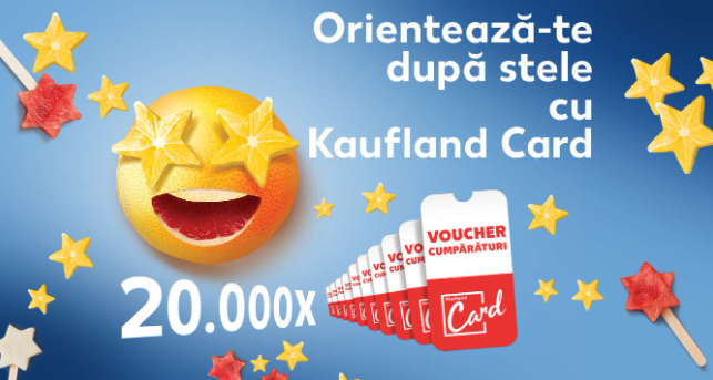 Concurs Kaufland Card digital - Castiga 20.000 de vouchere digitale de cumparaturi Kaufland - concursuri - online - 2021