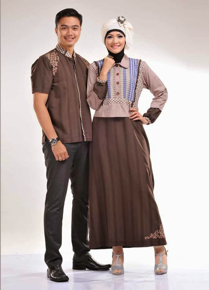 15 Model Baju  Muslim Couple  Pasangan Terbaik Kumpulan 