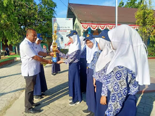 SMP Negeri 1 Segeri Berhasil Meraih Juara Satu Senam Tingkat Kabupaten