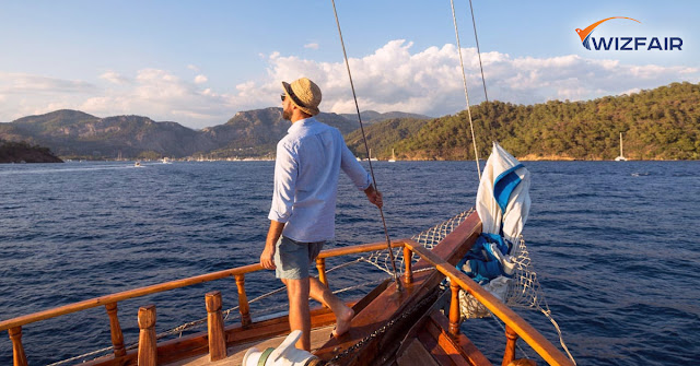 Sail up the coast of Turkey