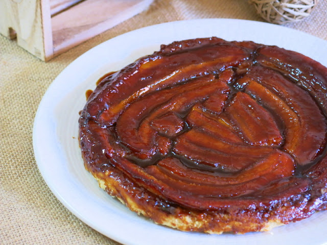 TARTA TATÍN DE PLÁTANO