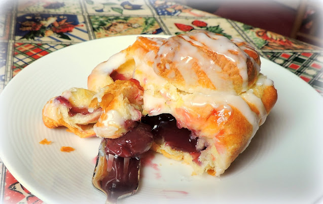 Cherry Croissants