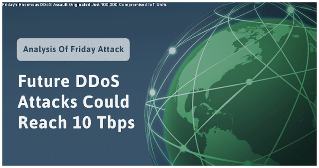 Friday's Enormous DDoS Assault Originated Just 100,000 Compromised IoT Units