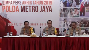Polda Metro Jaya 2019: Pemecatan Polisi Naik, Kriminalitas Turun