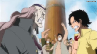 ワンピースアニメ 頂上戦争編 472話 スクアード エース Portgas D. Ace | ONE PIECE Episode 472