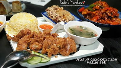 Fried chicken rice value set - MASA by Black Society