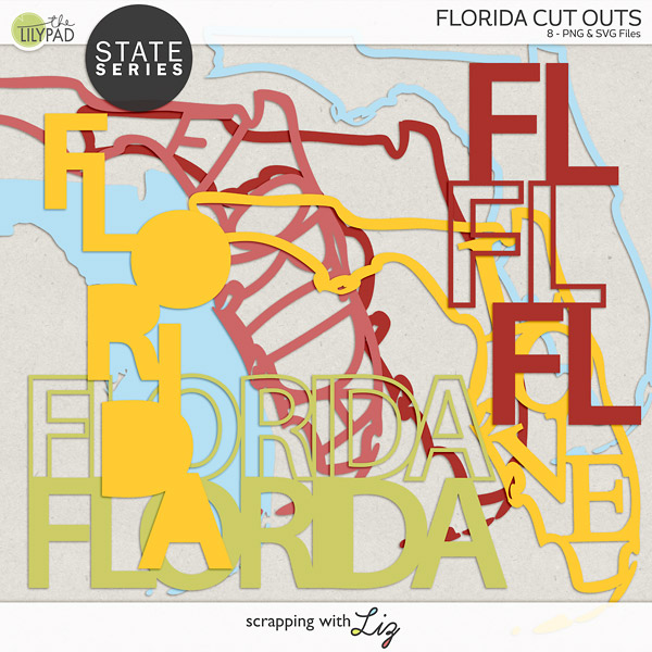 Florida Cut outs for creative projects.