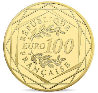 100 euros or - monnaie de Paris - Euro 2016