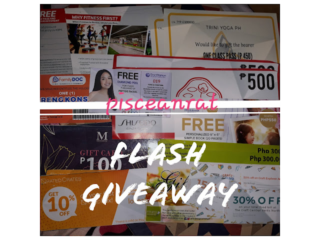 Pisceanrat IG July 2019 Giveaway Philippines