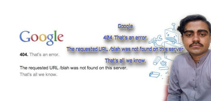 Google  404. That's an error. 