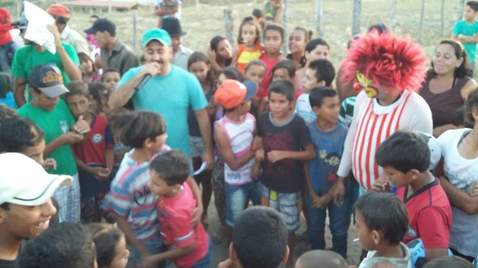 Primeira festa das crianças entre amigos foi realizada em Saloá