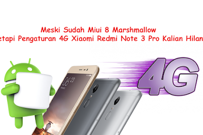 Xiaomi Redmi Note 3 Pro 4G LTE  Miui 8 Marshmallow