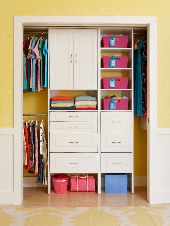 Easy Organizing Tips  for Closets  2013 Ideas  Modern 