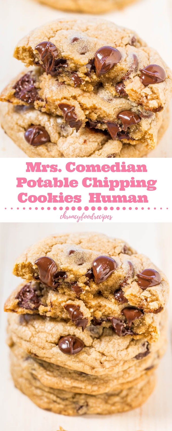 Mrs. Comedian Potable Chipping Cookies  Human #christmas #snack
