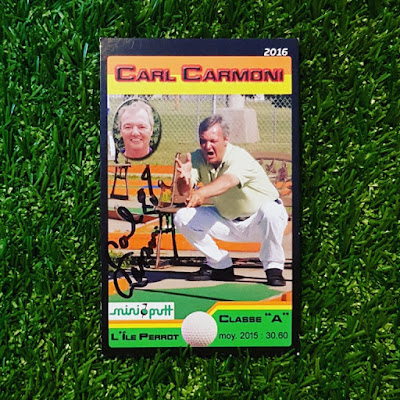 Carl Carmoni Mini-putt Trading Card 2016