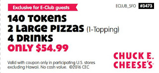 chuck e cheese coupons 2018