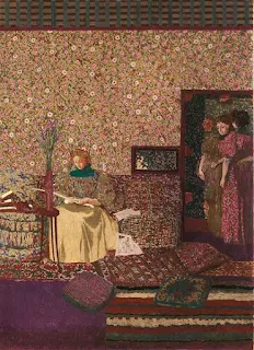 Edouard Vuillard. Personnages dans un intérieur  1896. © Petit Palais/Roger-Viollet.