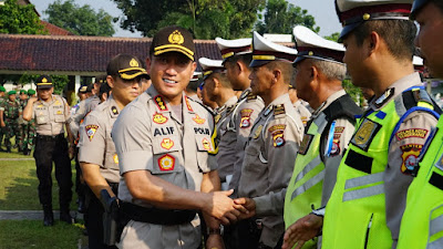 Pengamanan Sidang PHPU di MK, Polresta Tangerang Siagakan Ratusan Personel