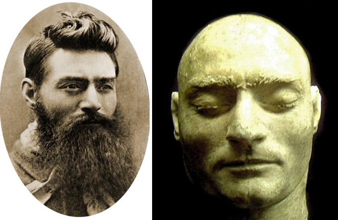 Ned Kelly (1855-1880) – cause of death - execution by hanging