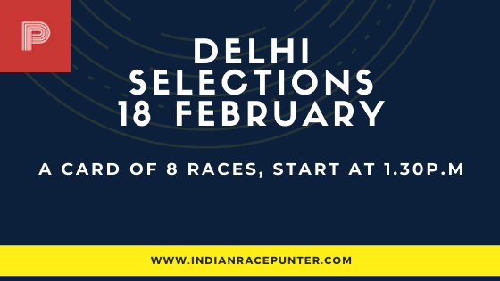 Delhi Race Selections 18 February