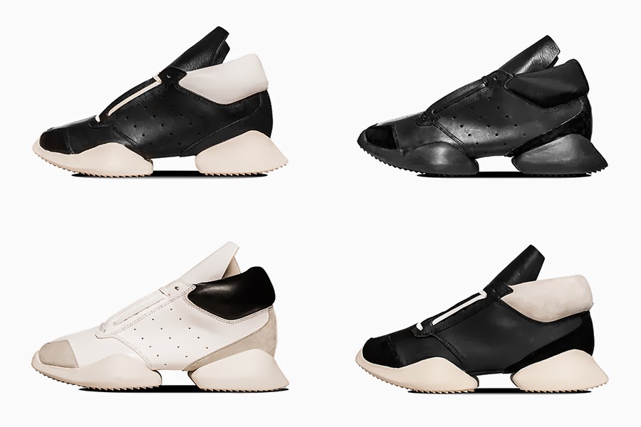 RICK OWENS X ADIDAS NOW AVAILABLE IN CPH AND ONLINE PRICES FROM EUR. 440-490.00 SHOP: http://www.henrikvibskovboutique.com/shopping/men/adidas-x-rick-owens/shoes-2/items.aspx?userd=1