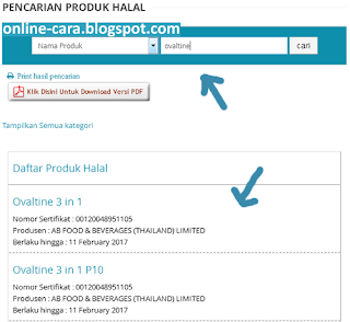 Cek Nomor Sertifikat halal MUI