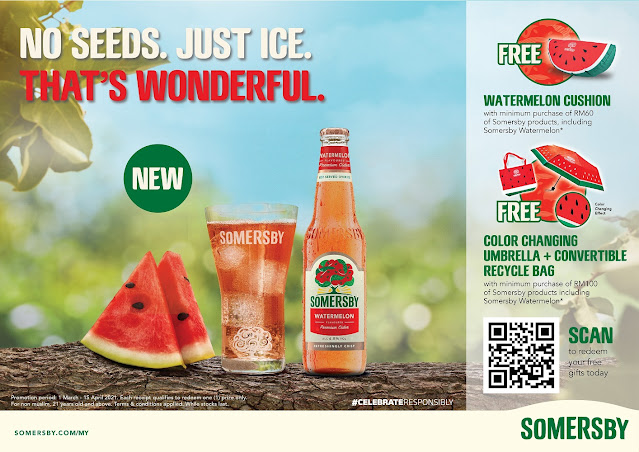 SOMERSBY DEBUTS WATERMELON CIDER WITH A JUICY, TROPICAL TWIST