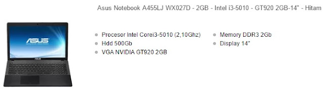  Update ulasan artikel kali ini aku akan membahas mengenai harga dan spesifikasi laptop a Berita laptop Harga Laptop Asus 14 Inch Murah Terbaru 2017