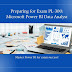 Preparing for Microsoft Power BI Exam