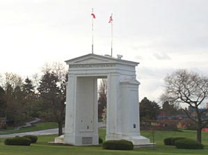 u.s. canada peace arch