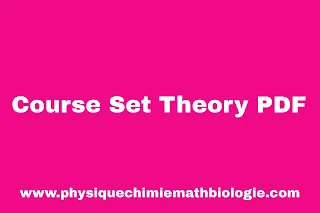 Course Set Theory PDF