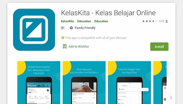 Aplikasi Belajar Online Terbaik