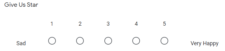 example of linear scale