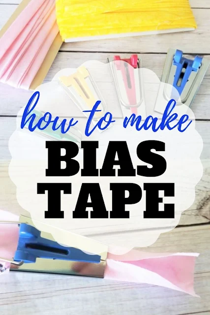 Step by step photo and video instructions on how to make bias tape easily with and without a bias tape maker.