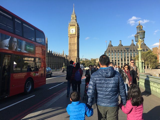 westminster bridge london england big ben double decker bus