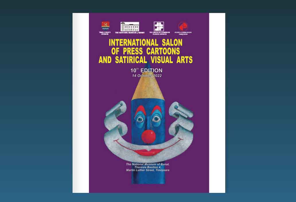 Catalog of the 10th International Salon of Press Cartoons, Timisoara 2022