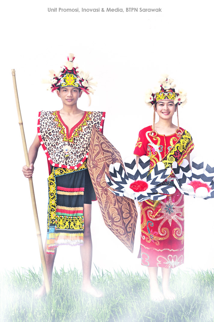 Image result for pakaian tradisional kayan