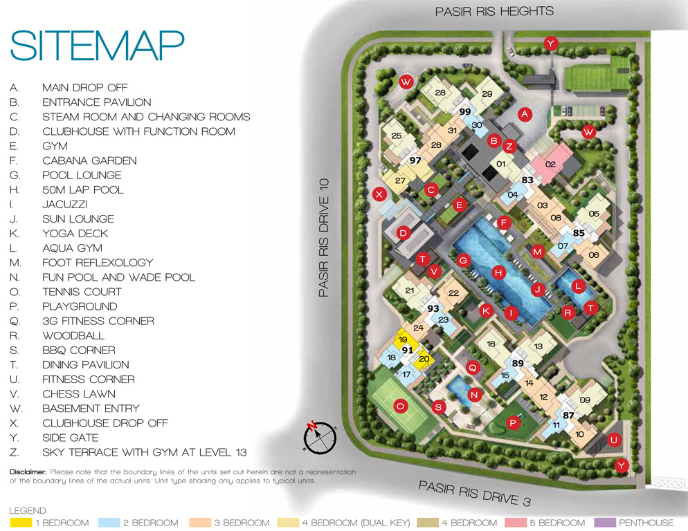 Vue 8 Residence Site Plan