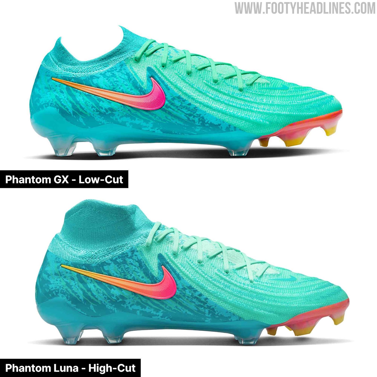 Next-Gen Nike Phantom 2 2024 Boots Revealed - Nike Merge GX & Luna Silos -  Footy Headlines