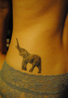 TATUAJES DE ELEFANTES EN ESPALDA