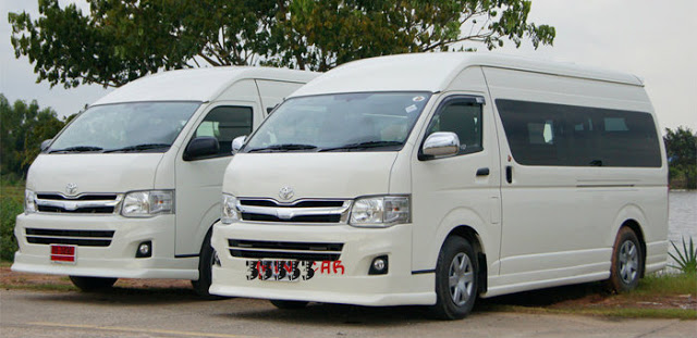 บริการรถตู้/ Van Service.